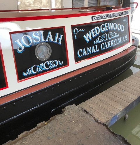 'Josiah', after its repaint.